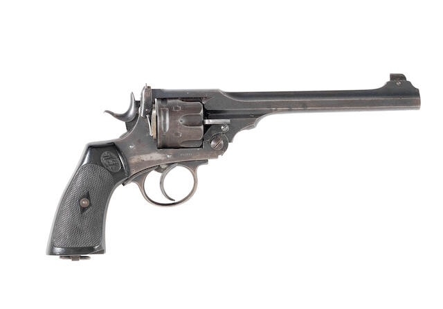 A .455 (Eley) 'W.S. Army Model' revolver by Webley & Scott, no. 125419