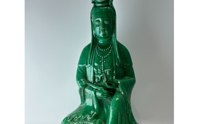 A Chinese porcelain figure, 17TH/18TH Century Pr. Original ...