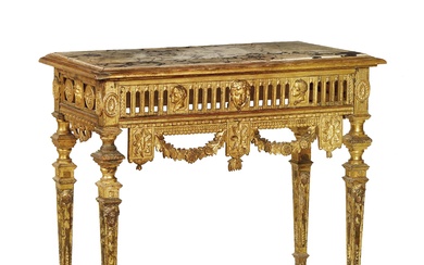 A FLORENTINE CONSOLE, LATE 18TH CENTURY