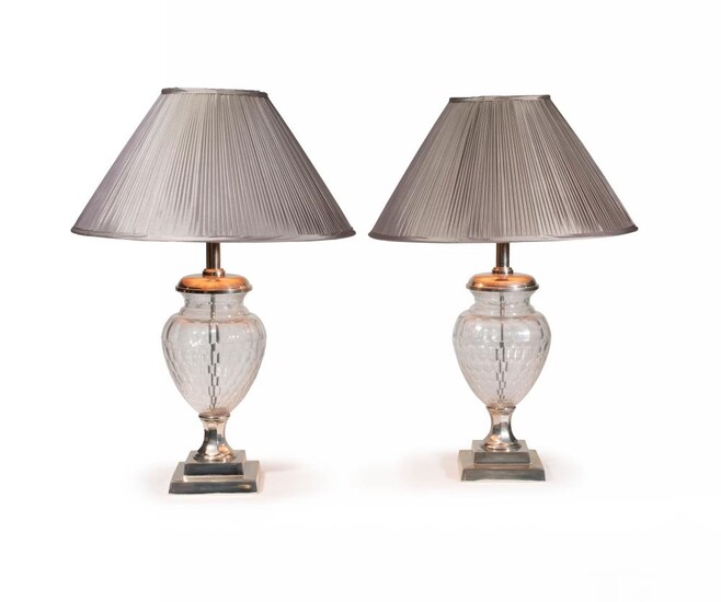 A PAIR OF LAMPS