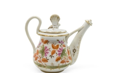 A ROSEWATER CONTAINER OF WATERING CAN FORM Early 19th centur...