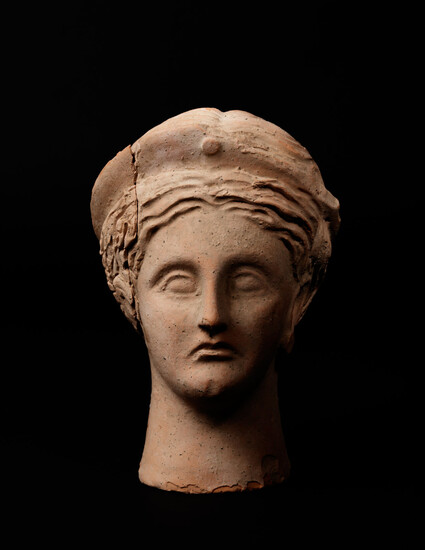 A Roman Terracotta Votive Head