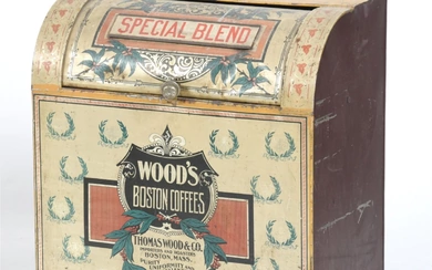 A Wood's Boston Coffee Tin