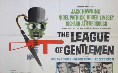 A poster for 'The League of Gentlemen'