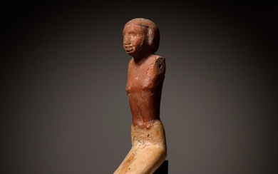 Ancient Egyptian Wood Funerary model - 29 cm