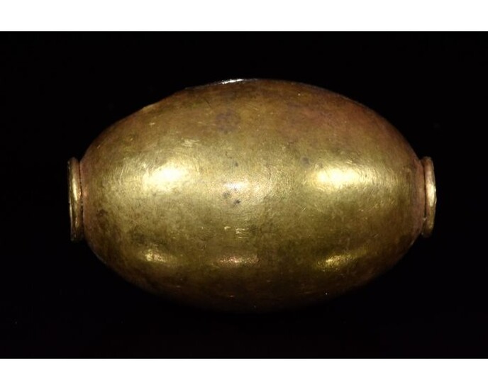 Ancient Greek Classical Period Gold Large Bead