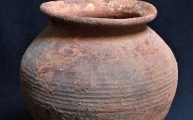 Ancient Roman Pottery stock jar - 22.7×21×0 cm - (1)