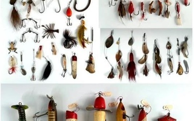 Assorted Large Grouping of Vintage Fishing Lures