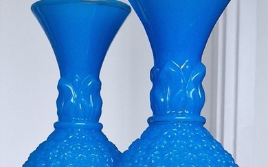 Baccarat - Vase (2) - Opaline Glass