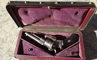 Belgium - 1860 - eugene LEFAUCHEUX - Pinfire (Lefaucheux) - Revolver - 7mm Cal