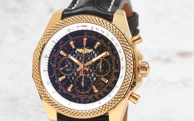 Breitling for Bentley. A fine Special Edition 18K gold automatic...