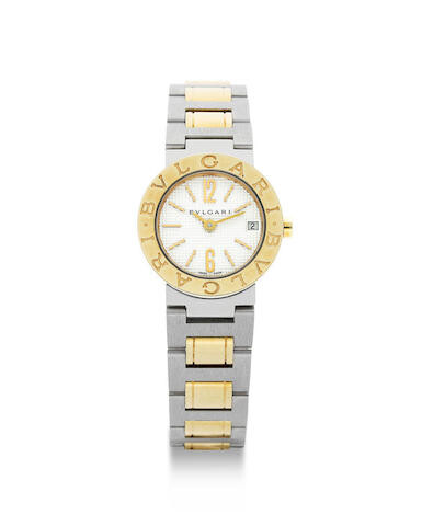 Bvglari | Bvlgari Bvlgari, A Lady's Yellow Gold and Stainless Steel Bracelet Watch with Date, Circa 2019