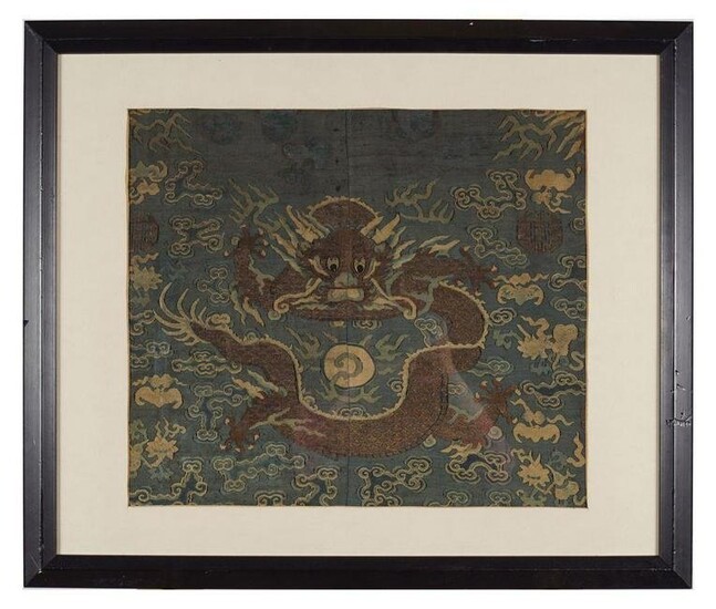 CHINESE FRAMED TEXTILE