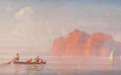Carlo Bossoli (1815-1884) - Pescatori