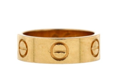 Cartier Love Band Ring 18K