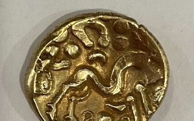 Celts, Ambiani. Statère d'or uniface,60-50 AV JC