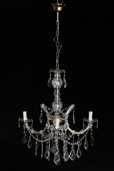 Crystal chandelier, Murano, Italy