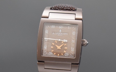 DE GRISOGONO Instrumento N°UNO / DF Grande Seconde rare montre-bracelet automatique, Suisse, vers 2008, boîtier...
