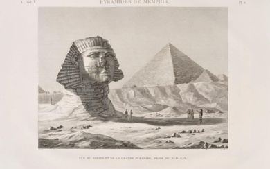 [DESCRIPTION DE L’EGYPTE] PANCKOUCKE (Charles-Louis-Fleury).... - Lot 85 - Gros & Delettrez
