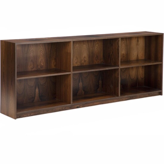 NOT SOLD. Danish cabinetmaker: A pair of long, low bookcases of Brazilian rosewood. H. 75 cm. W. 200 cm. D. 31 cm. – Bruun Rasmussen Auctioneers of Fine Art