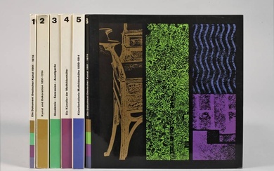 Darmstadt 1901-1976 Ein Dokument deutscher Kunst, ouvrage de catalogue en six volumes pour l'exposition anniversaire...