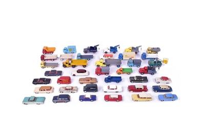 Diecast - a collection of assorted vintage Dinky and Corgi T...