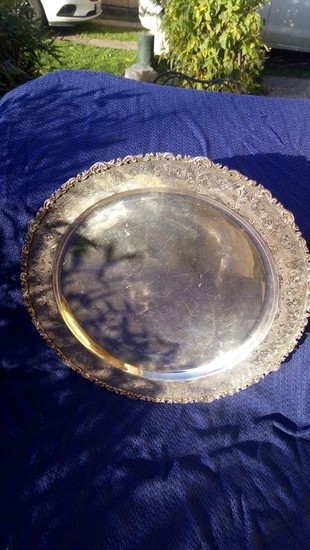 Dish - .800 silver - Italy - Mid 20th century