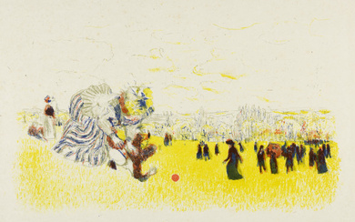Édouard Vuillard - Cuiseaux 1868 - 1940 La Baule - Jeux d'enfants