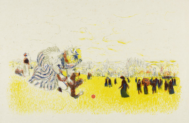 Édouard Vuillard - Cuiseaux 1868 - 1940 La Baule - Jeux d'enfants