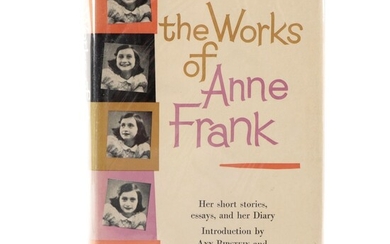 First Edition "The Works of Anne Frank," 1959