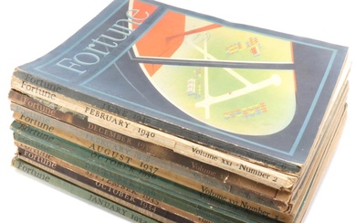 "Fortune" Magazine Issues, 1932–1940