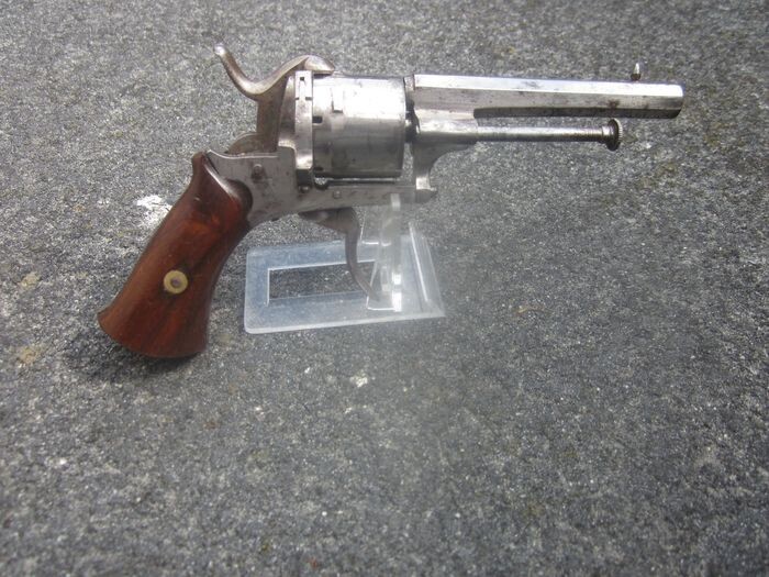 France - 1860 - Lefaucheux - Pinfire (Lefaucheux) - Revolver - 7MM