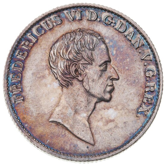 Frederik VI, speciedaler 1839, WS, H 26C