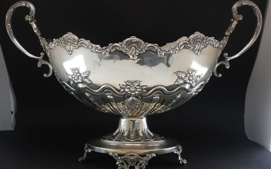 Fruit bowl (1) - .925 silver - Alexander Clark - Birmingham - ca. 1910 - U.K. - Early 20th century