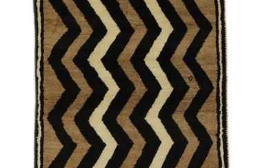 Gabbeh Persian carpet - stripe design - Rug - 149 cm - 82 cm