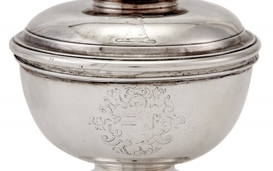 George II Sterling Silver Covered Sugar Bowl