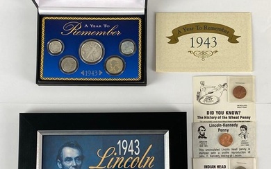 Group of 5 Commemorative Coin Sets and More