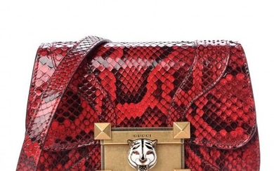 Gucci - Elaphe Radiata Small Osiride Shoulder Bag Hibiscus Red Shoulder bag