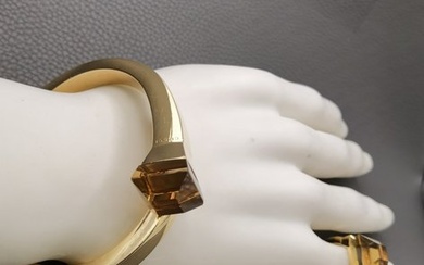 Gucci Ring Armband quartz stone - Quartz - Gold, Yellow gold - 2 piece jewellery set