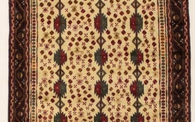 Handmade Vintage 4X9 Tribal Design Runner Oriental Hallway Rug Home Decor Carpet