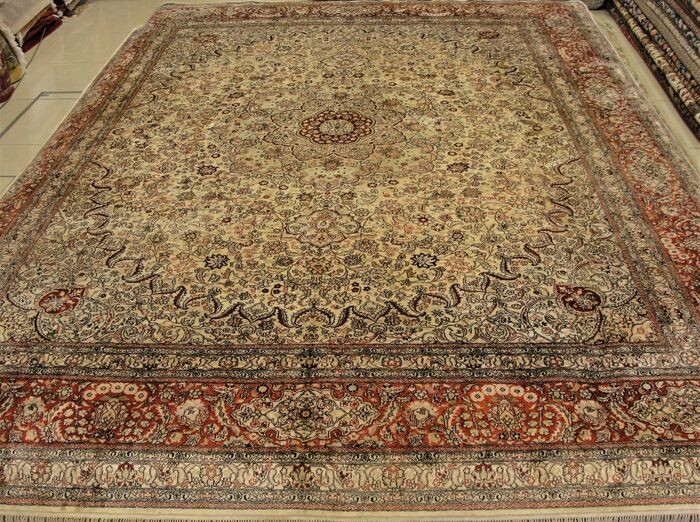 Hereke Silk - Carpet - 361 cm - 279 cm