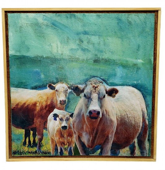 Hudson Valley Cows #6 / Series 1 by Paul Mindell
