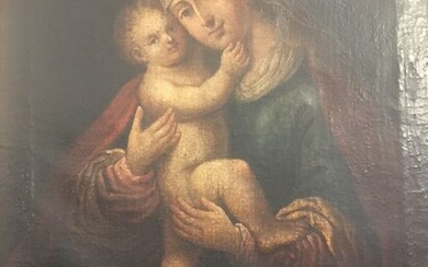 Italian School- Maria with child Jesus
