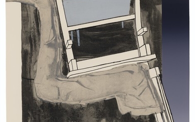 JASPER JOHNS (B. 1930), Leg and Chair, from: Fragment - According to What