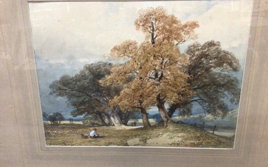 James Duffield Harding watercolour landscape