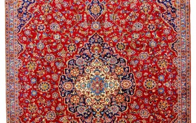 Kashan fine cork wool as new - Rug - 342 cm - 220 cm