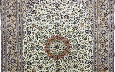 Kashan fine cork wool signed - Rug - 350 cm - 256 cm