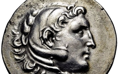 Kings of Macedonia. Alexander III (336-323 BC). AR Tetradrachm,posthumous issue, Temnos, circa 188-170 BC