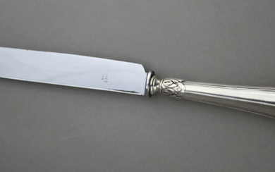 Knife, Table Knife (1) - .875 (84 Zolotniki) silver - Fabergé - Russia - 1896-1908