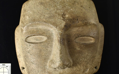 Large Pre Columbian Teotihuacan Stone Mask